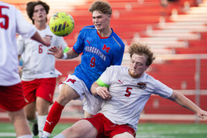 Morgantown High boys' soccer team runs past University, 6-0